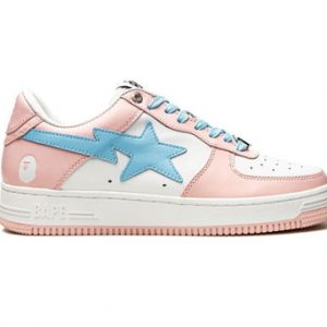 Bathing Ape Bape Sta Low, blue-pink
