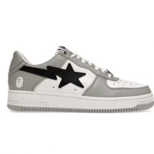 Bathing Ape Bape Sta Low, grey-white