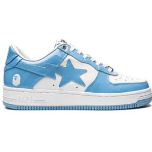 Bathing Ape Bape Sta Low, blue-white