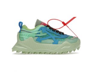 OFF-WHITE c/o ODSY-1000 Sneakers" L21 green blue