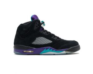 Air Jordan 5 retro, black grape