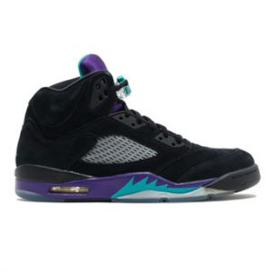 Air Jordan 5 retro, black grape