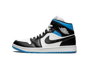 Air Jordan 1 Mid Royal, black-blue