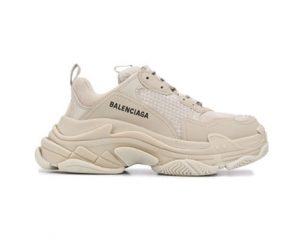 Triple S, chunky beige