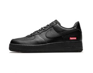 Air Force 1 x Supreme, black