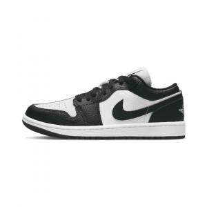 Air Jordan 1 low, white-black