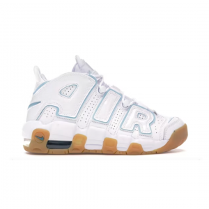 Air More Uptempo Aqua Gum white