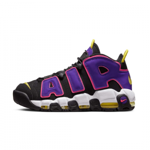 Air Uptempo, black-purple-yellow