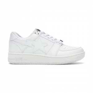 A BAPE STA Low, white