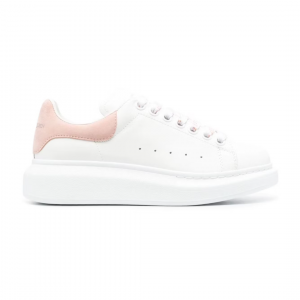 A. McQueen, white-pink light