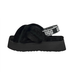 UGG Disco Cross Slide, black