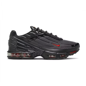 Air Max Plus III Black Reflective Silver, university red