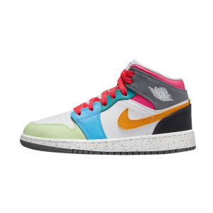 Air Jordan 1 Mid GS Multicolor