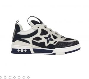 LV Skate Sneaker Black-White