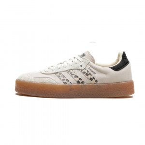 Samba, leopard off white