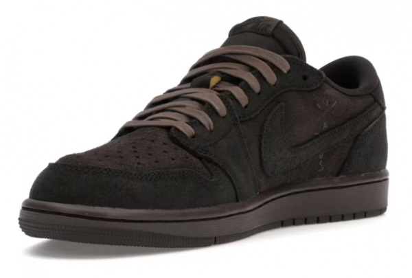 Jordan 1 Retro Low OG SP x Travis Scott, velvet brown - Imagen 3