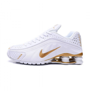 Shox r4, white-gold