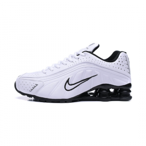 Shox r4, white-black