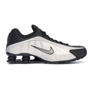 Shox r4, grey-white-black