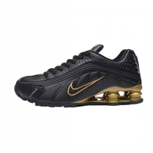 Shox r4, black-gold