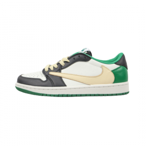 Fragment Design x Travis Scott x Air Jordan 1 Retro Low, green-black-white