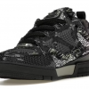 LV Skate Trainer Black, swarovski monogran - Imagen 3
