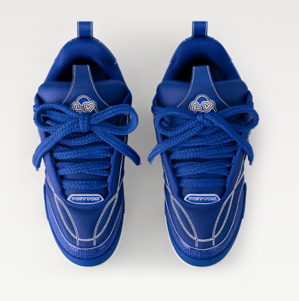 LV Skate Sneaker, blue - Imagen 3