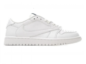 Air Jordan 1 Retro Low SP, travis scott michael rubin white party