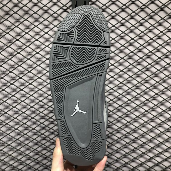 Air Jordan 4 Retro SE Paris Olympics, smoke grey - Imagen 2