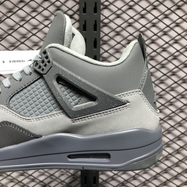 Air Jordan 4 Retro SE Paris Olympics, smoke grey - Imagen 9