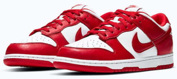 SB Dunk Low, university red - Imagen 2
