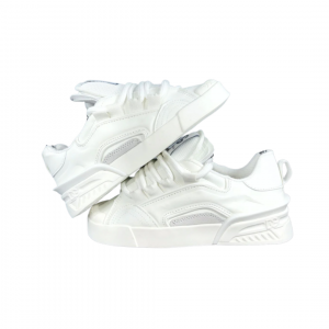 DG, lace up white snk