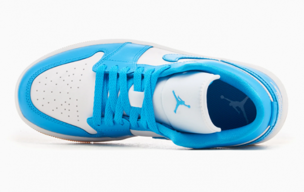 Air Jordan 1 low, white-blue - Imagen 5