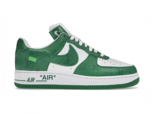 Louis Vuitton Nike Air Force 1 Low By Virgil Abloh White Green