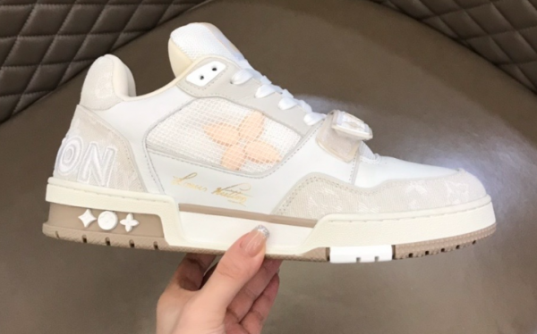 LV Sneakers, white-beige - Imagen 4
