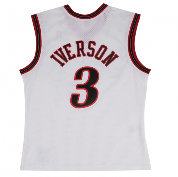Mitchell & Ness Allen Iverson #3 Philadelphia 76ers NBA Swingman - Imagen 5