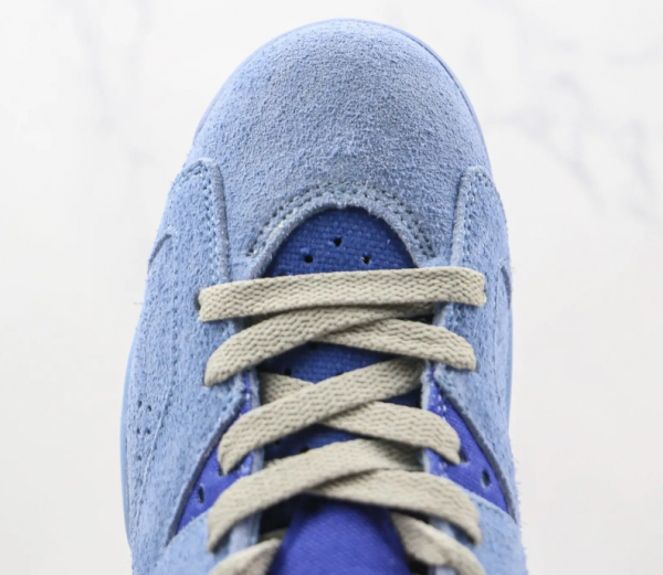 Air Jordan 6 x Travis Scott British Khaki Blue - Imagen 5
