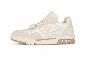 LV Sneakers, white-beige