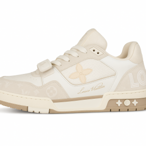 LV Sneakers, white-beige