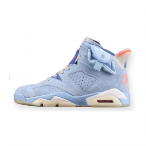 Air Jordan 6 x Travis Scott British Khaki Blue