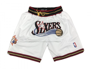 Retro Philadelphia 76ers White 1996/97