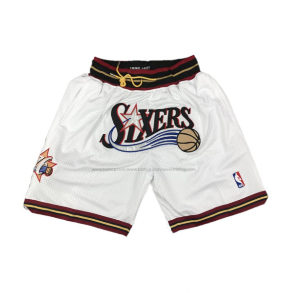 Retro Philadelphia 76ers White 1996/97