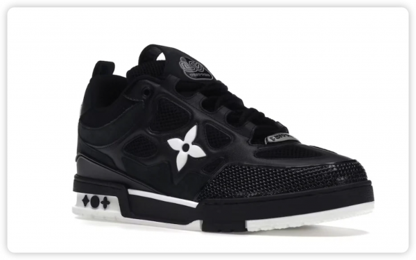 LV Sneakers, white-black - Imagen 3