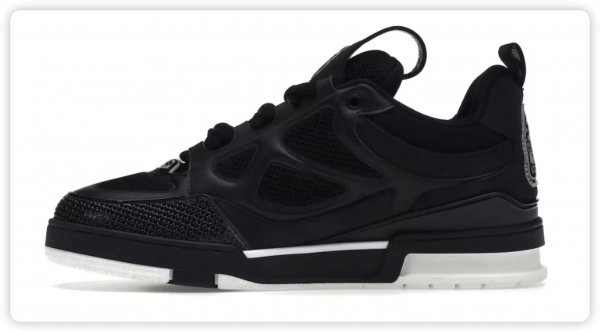 LV Sneakers, white-black - Imagen 4