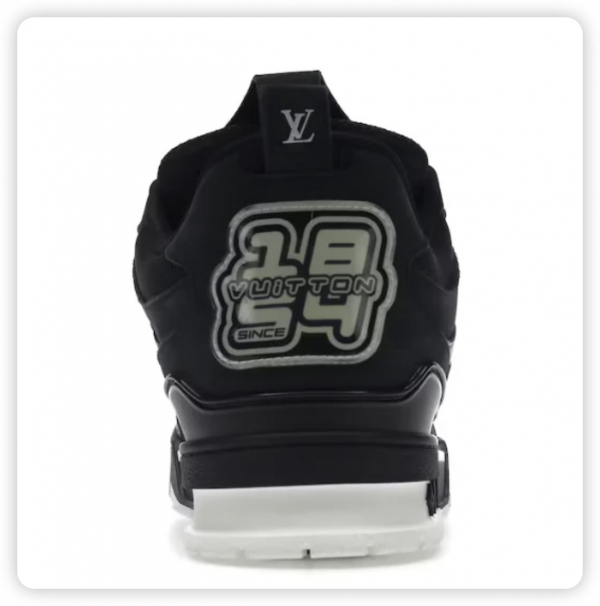 LV Sneakers, white-black - Imagen 2
