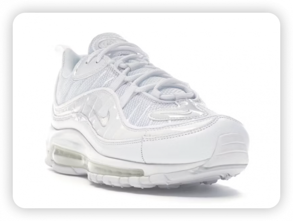 Air Max 98, total white - Imagen 3