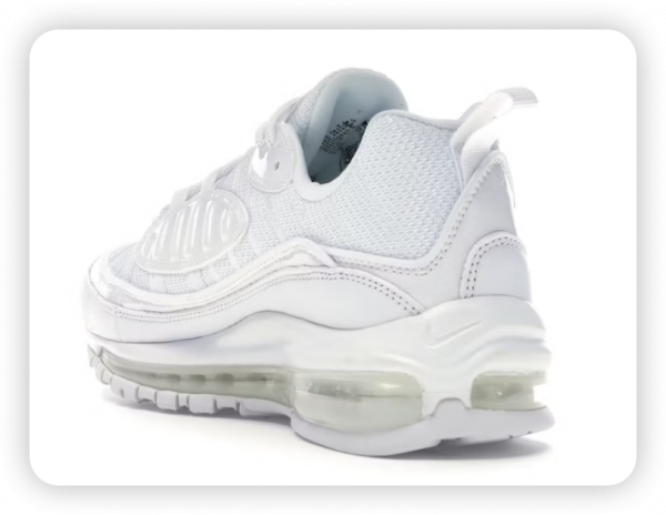 Air Max 98, total white - Imagen 2