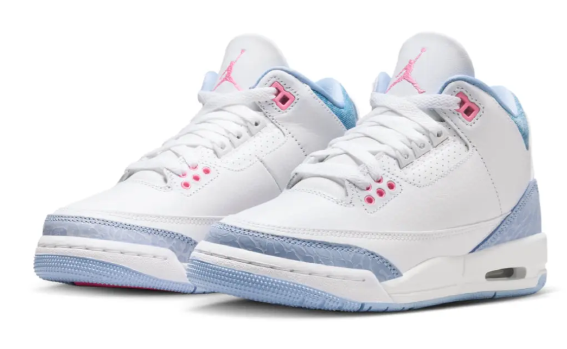 Air Jordan 3 Retro, white cobalt bliss - Imagen 2