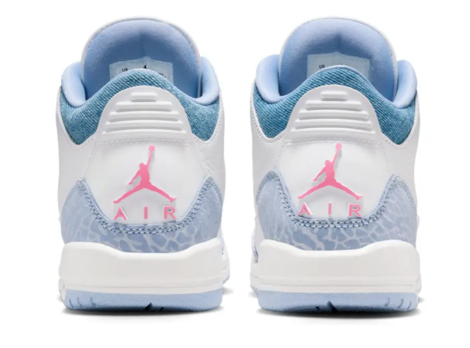 Air Jordan 3 Retro, white cobalt bliss - Imagen 3