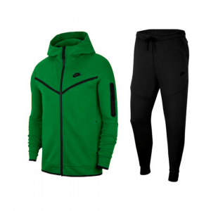 NIKE Tech, green-black-grey